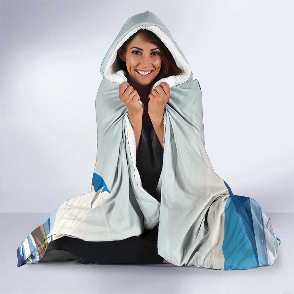 Greenland Hooded Blanket Kalaallit Nunaat Polar Bear