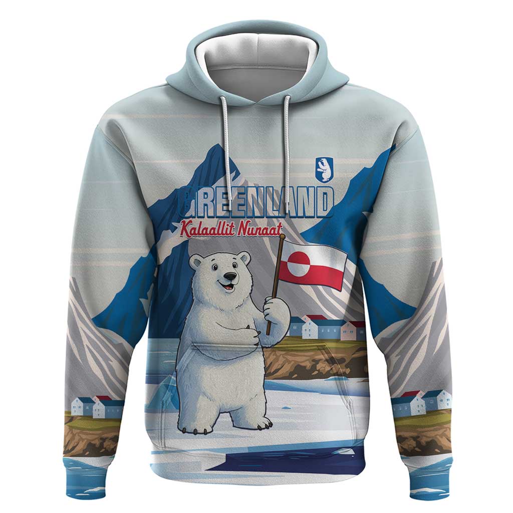 Greenland Hoodie Kalaallit Nunaat Polar Bear