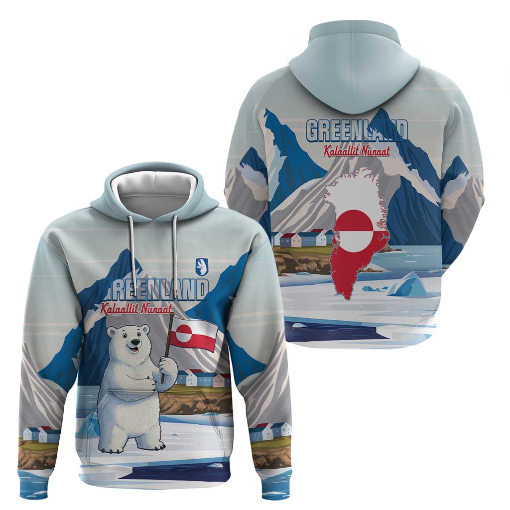 Greenland Hoodie Kalaallit Nunaat Polar Bear