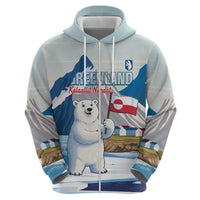 Greenland Hoodie Kalaallit Nunaat Polar Bear
