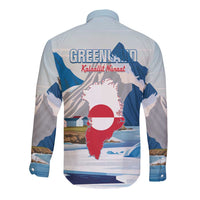 Greenland Long Sleeve Button Shirt Kalaallit Nunaat Polar Bear