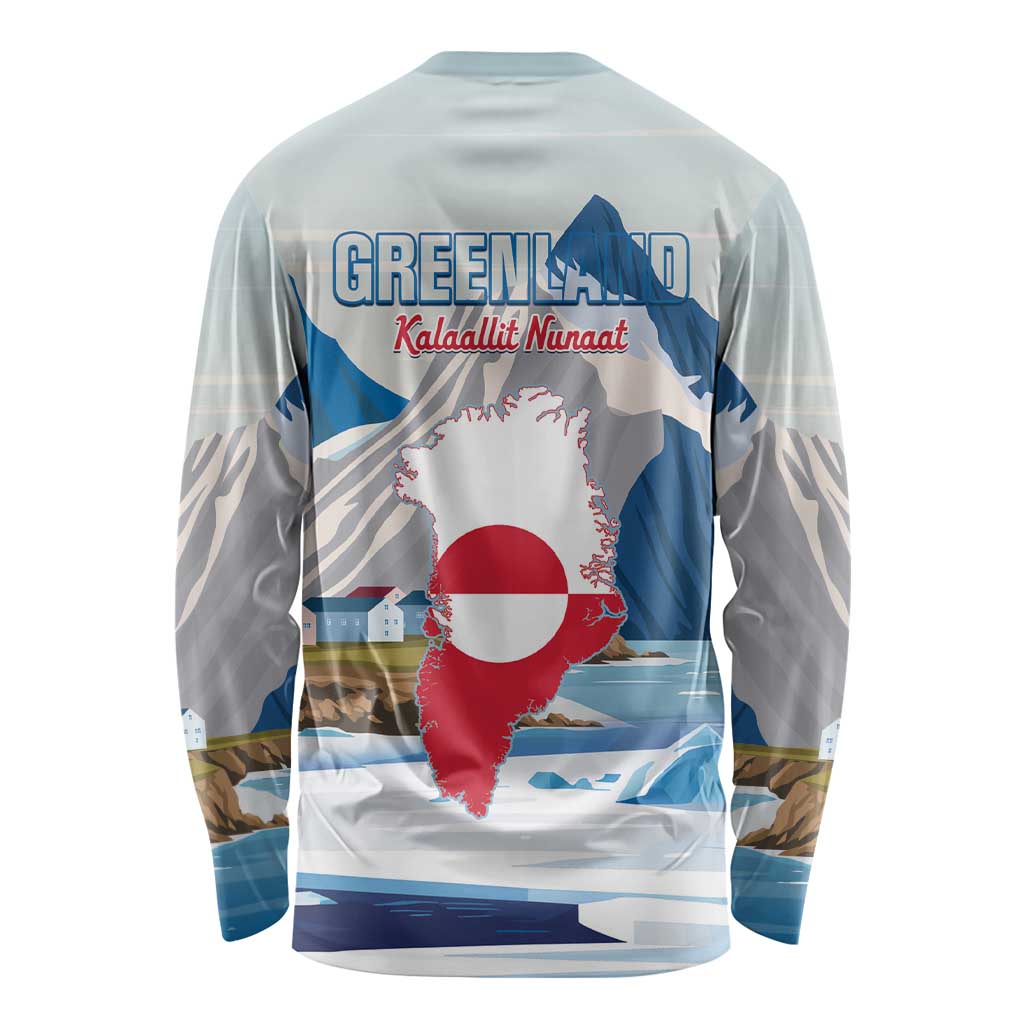 Greenland Long Sleeve Shirt Kalaallit Nunaat Polar Bear
