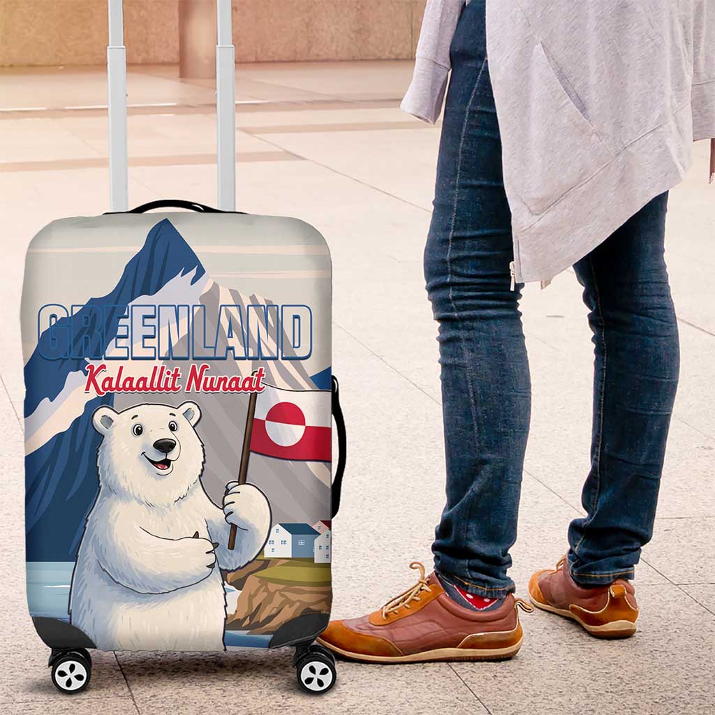 Greenland Luggage Cover Kalaallit Nunaat Polar Bear