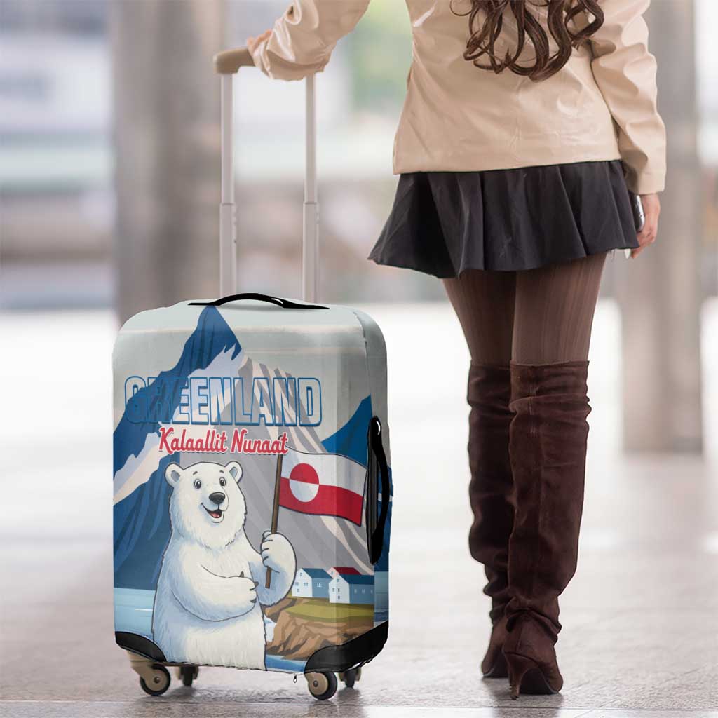 Greenland Luggage Cover Kalaallit Nunaat Polar Bear