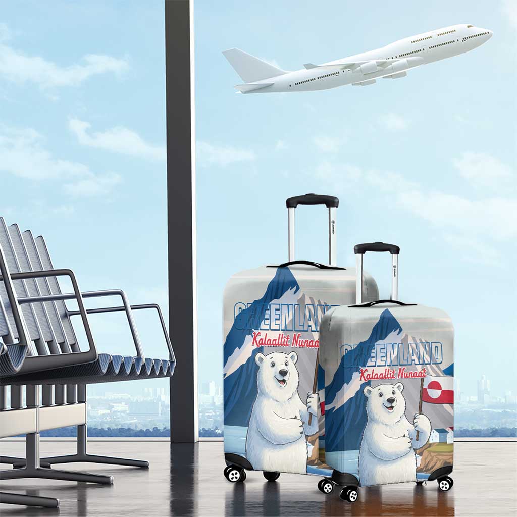 Greenland Luggage Cover Kalaallit Nunaat Polar Bear