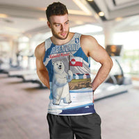 Greenland Men Tank Top Kalaallit Nunaat Polar Bear