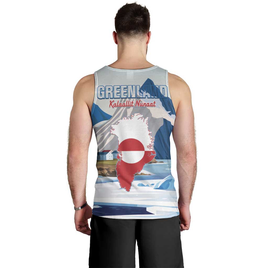 Greenland Men Tank Top Kalaallit Nunaat Polar Bear