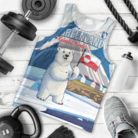 Greenland Men Tank Top Kalaallit Nunaat Polar Bear
