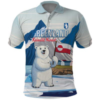 Greenland Polo Shirt Kalaallit Nunaat Polar Bear