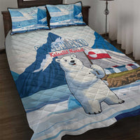 Greenland Quilt Bed Set Kalaallit Nunaat Polar Bear