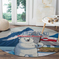 Greenland Round Carpet Kalaallit Nunaat Polar Bear