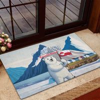 Greenland Rubber Doormat Kalaallit Nunaat Polar Bear