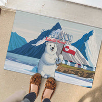 Greenland Rubber Doormat Kalaallit Nunaat Polar Bear