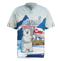 Greenland Rugby Jersey Kalaallit Nunaat Polar Bear