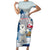 Greenland Short Sleeve Bodycon Dress Kalaallit Nunaat Polar Bear