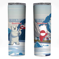 Greenland Skinny Tumbler Kalaallit Nunaat Polar Bear