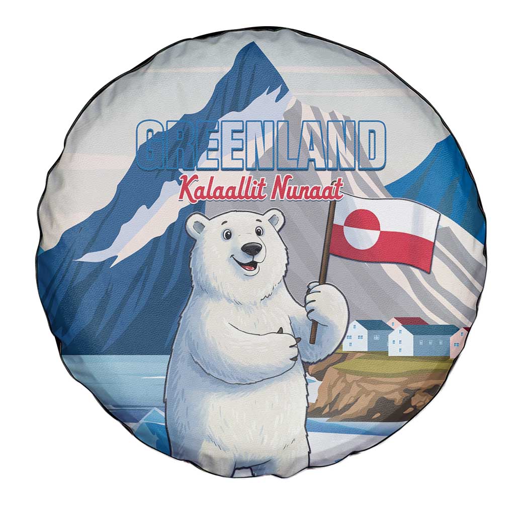 Greenland Spare Tire Cover Kalaallit Nunaat Polar Bear