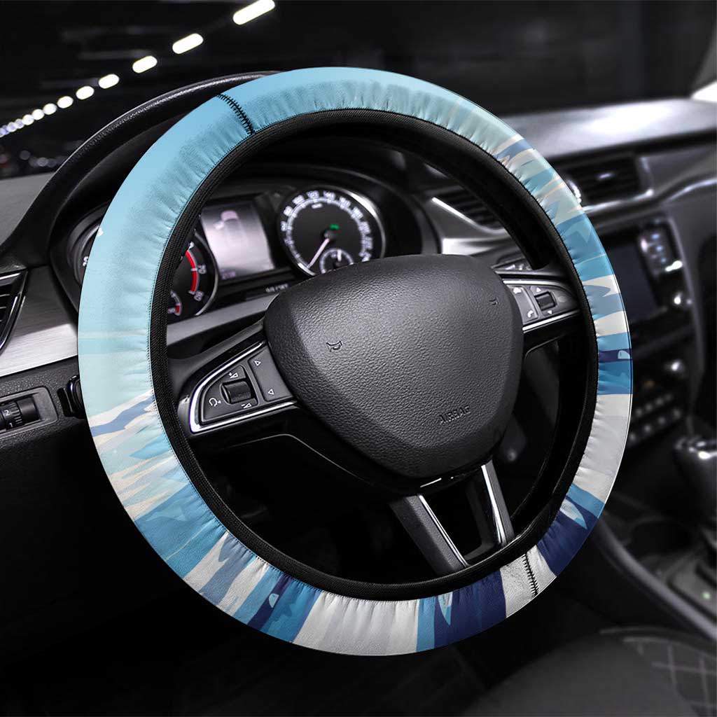 Greenland Steering Wheel Cover Kalaallit Nunaat Polar Bear