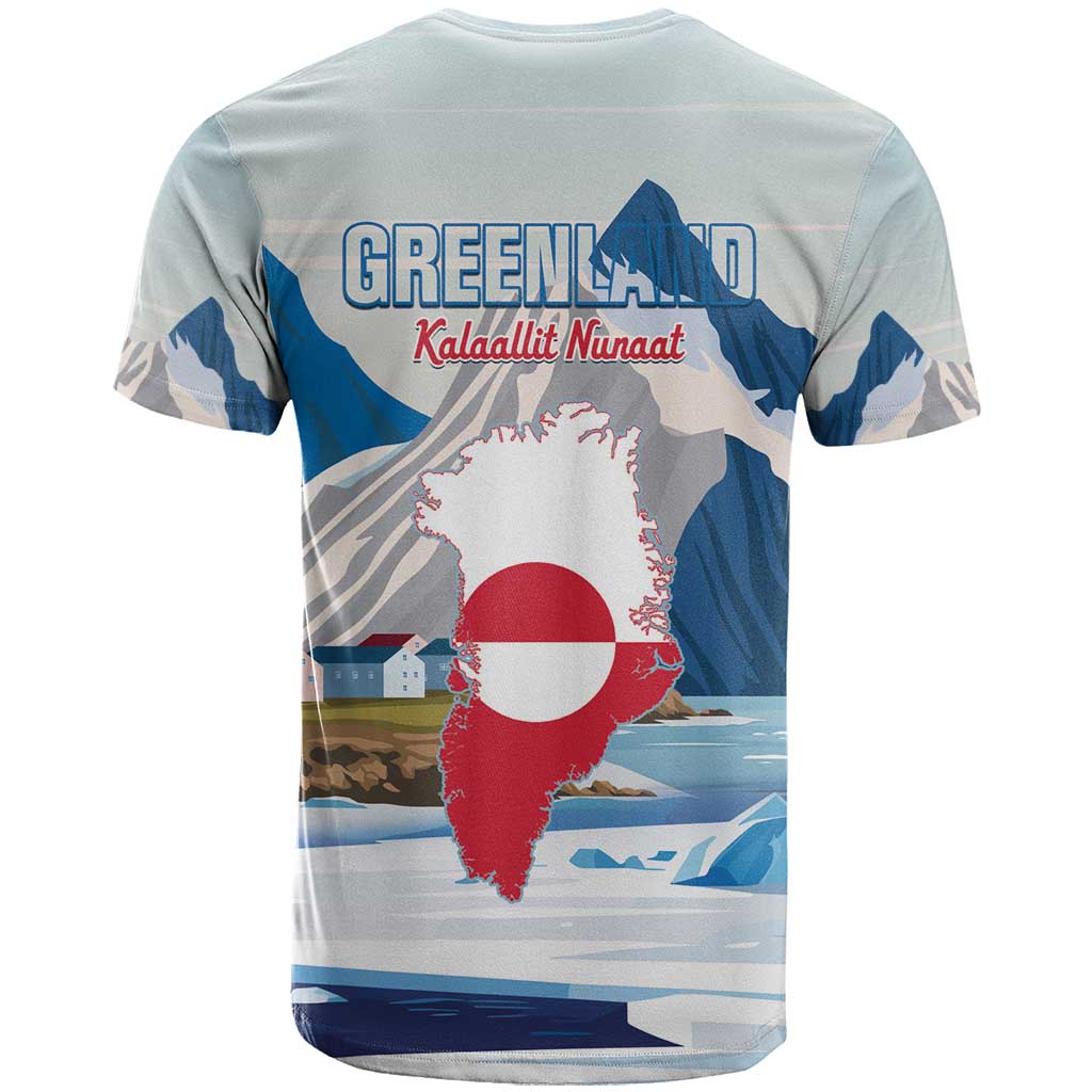Greenland T Shirt Kalaallit Nunaat Polar Bear