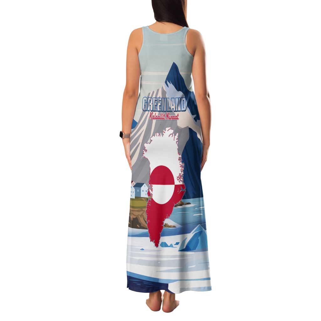 Greenland Tank Maxi Dress Kalaallit Nunaat Polar Bear
