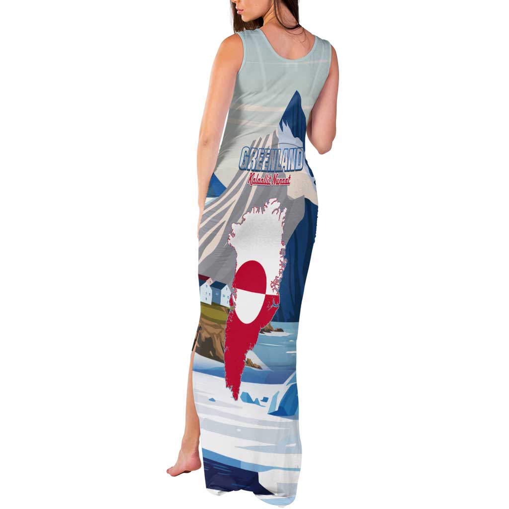 Greenland Tank Maxi Dress Kalaallit Nunaat Polar Bear