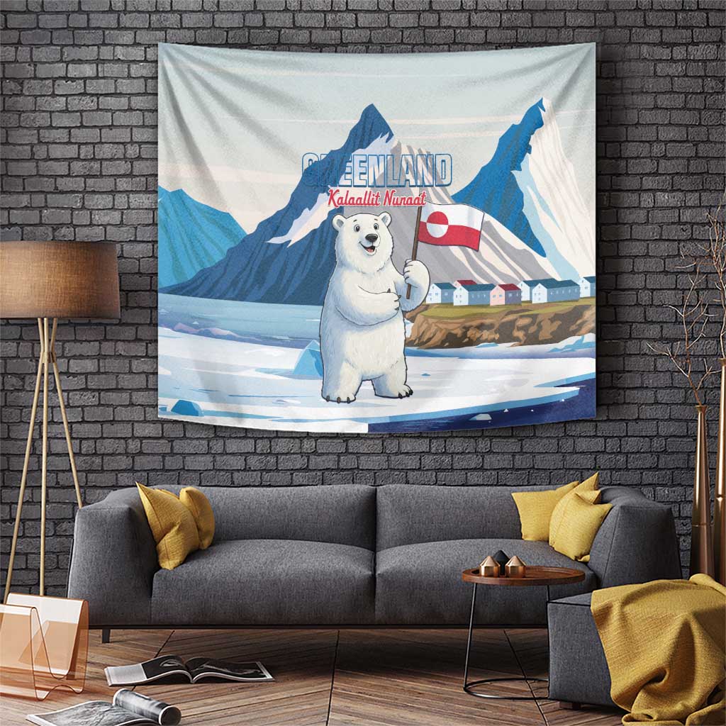 Greenland Tapestry Kalaallit Nunaat Polar Bear
