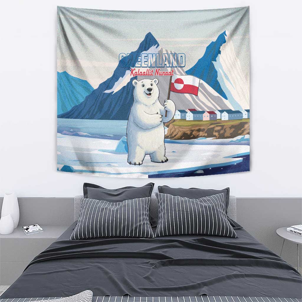 Greenland Tapestry Kalaallit Nunaat Polar Bear