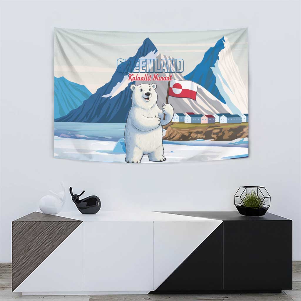 Greenland Tapestry Kalaallit Nunaat Polar Bear