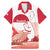 Kalaallit Nunaat Greenland Family Matching Mermaid Dress and Hawaiian Shirt Coat Of Arms Flag Style