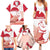 Kalaallit Nunaat Greenland Family Matching Summer Maxi Dress and Hawaiian Shirt Coat Of Arms Flag Style