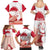 Kalaallit Nunaat Greenland Family Matching Summer Maxi Dress and Hawaiian Shirt Coat Of Arms Flag Style