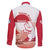 Kalaallit Nunaat Greenland Family Matching Tank Maxi Dress and Hawaiian Shirt Coat Of Arms Flag Style