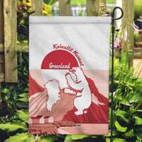 Kalaallit Nunaat Greenland Garden Flag Coat Of Arms Flag Style