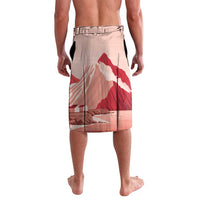 Kalaallit Nunaat Greenland Lavalava Coat Of Arms Flag Style