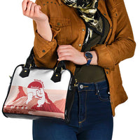 Kalaallit Nunaat Greenland Shoulder Handbag Coat Of Arms Flag Style