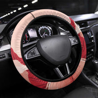 Kalaallit Nunaat Greenland Steering Wheel Cover Coat Of Arms Flag Style