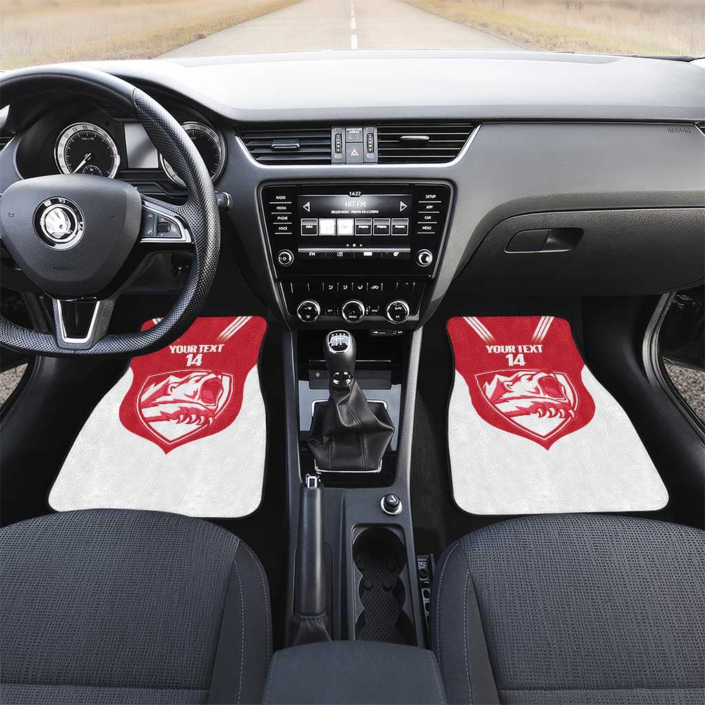 Custom Greenland Football Car Mats Come On Polar-Bamserne
