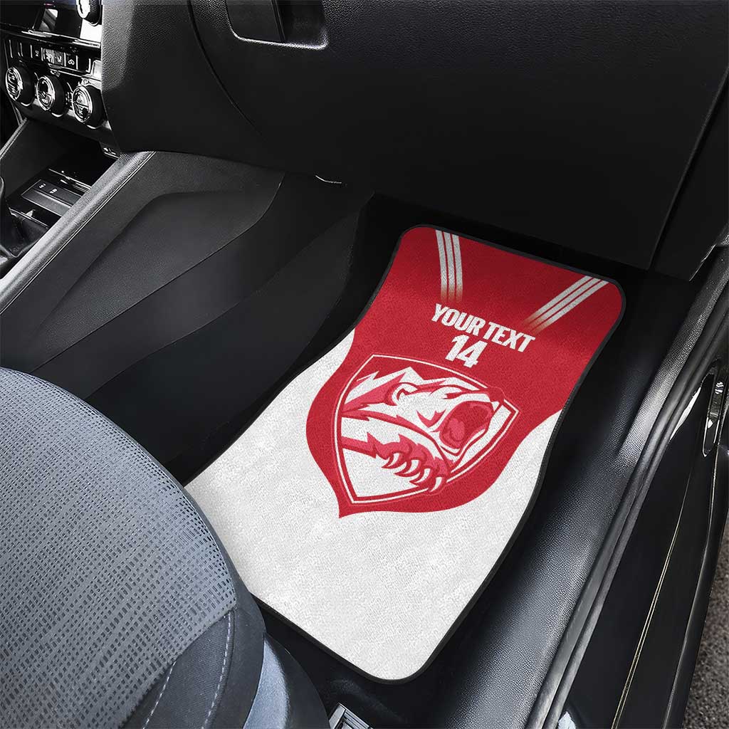 Custom Greenland Football Car Mats Come On Polar-Bamserne