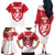 Custom Greenland Football Family Matching Off The Shoulder Long Sleeve Dress and Hawaiian Shirt Come On Polar-Bamserne