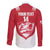 Custom Greenland Football Family Matching Off The Shoulder Long Sleeve Dress and Hawaiian Shirt Come On Polar-Bamserne