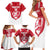 Custom Greenland Football Family Matching Short Sleeve Bodycon Dress and Hawaiian Shirt Come On Polar-Bamserne