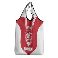 Custom Greenland Football Grocery Bag Come On Polar-Bamserne
