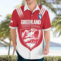 Custom Greenland Football Hawaiian Shirt Come On Polar-Bamserne