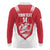 Custom Greenland Football Long Sleeve Polo Shirt Come On Polar-Bamserne