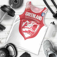 Custom Greenland Football Men Tank Top Come On Polar-Bamserne