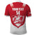 Custom Greenland Football Polo Shirt Come On Polar-Bamserne