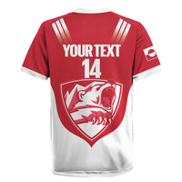 Custom Greenland Football Rugby Jersey Come On Polar-Bamserne