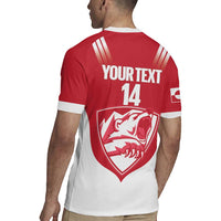 Custom Greenland Football Rugby Jersey Come On Polar-Bamserne