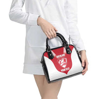 Custom Greenland Football Shoulder Handbag Come On Polar-Bamserne