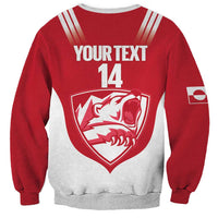 Custom Greenland Football Sweatshirt Come On Polar-Bamserne